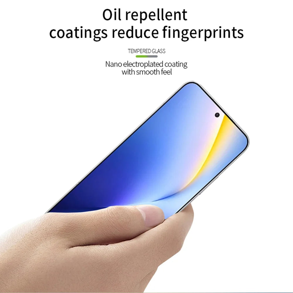 PINWUYO for Honor Win Turbo 5G Tempered Glass Film  JK Series-2 9H Full Glue Full Screen Protector - Black - 4