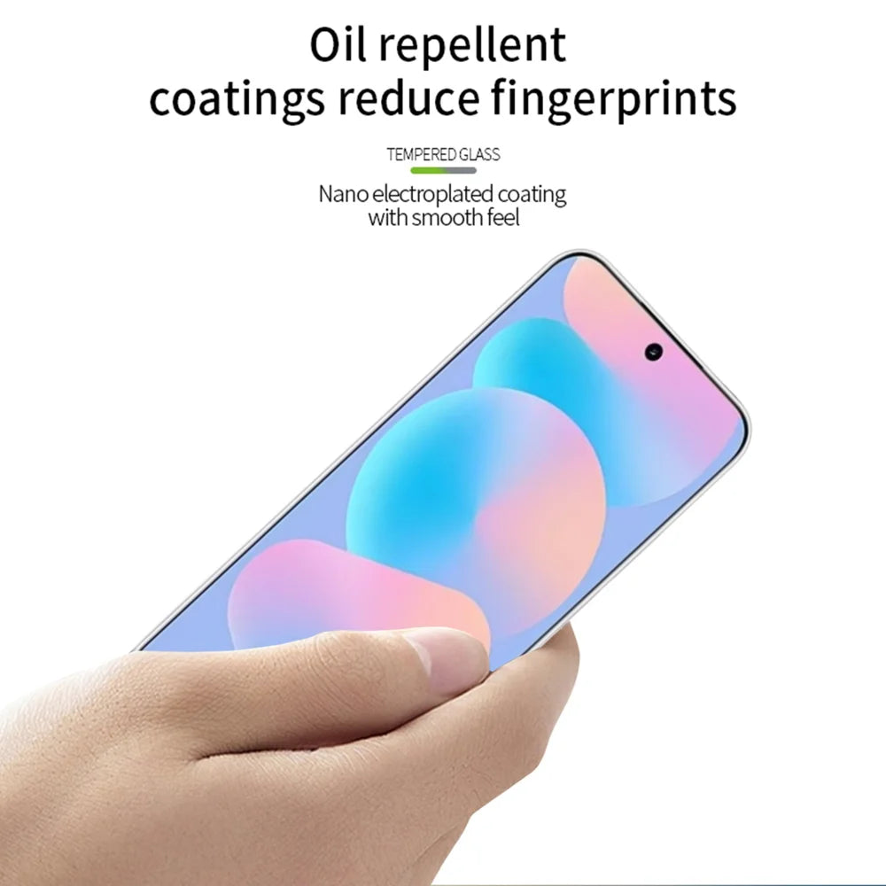 PINWUYO for Huawei nova 16z 5G Tempered Glass Film  JK Series-2 9H Full Glue Full Screen Protector - Black - 4