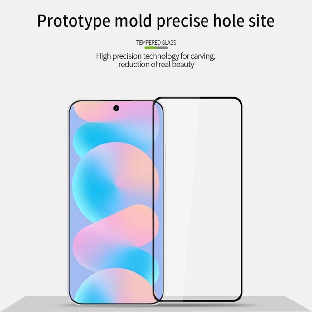 PINWUYO for Huawei nova 16 5G Tempered Glass Film  JK Series-2 9H Full Glue Full Screen Protector - Black - 3