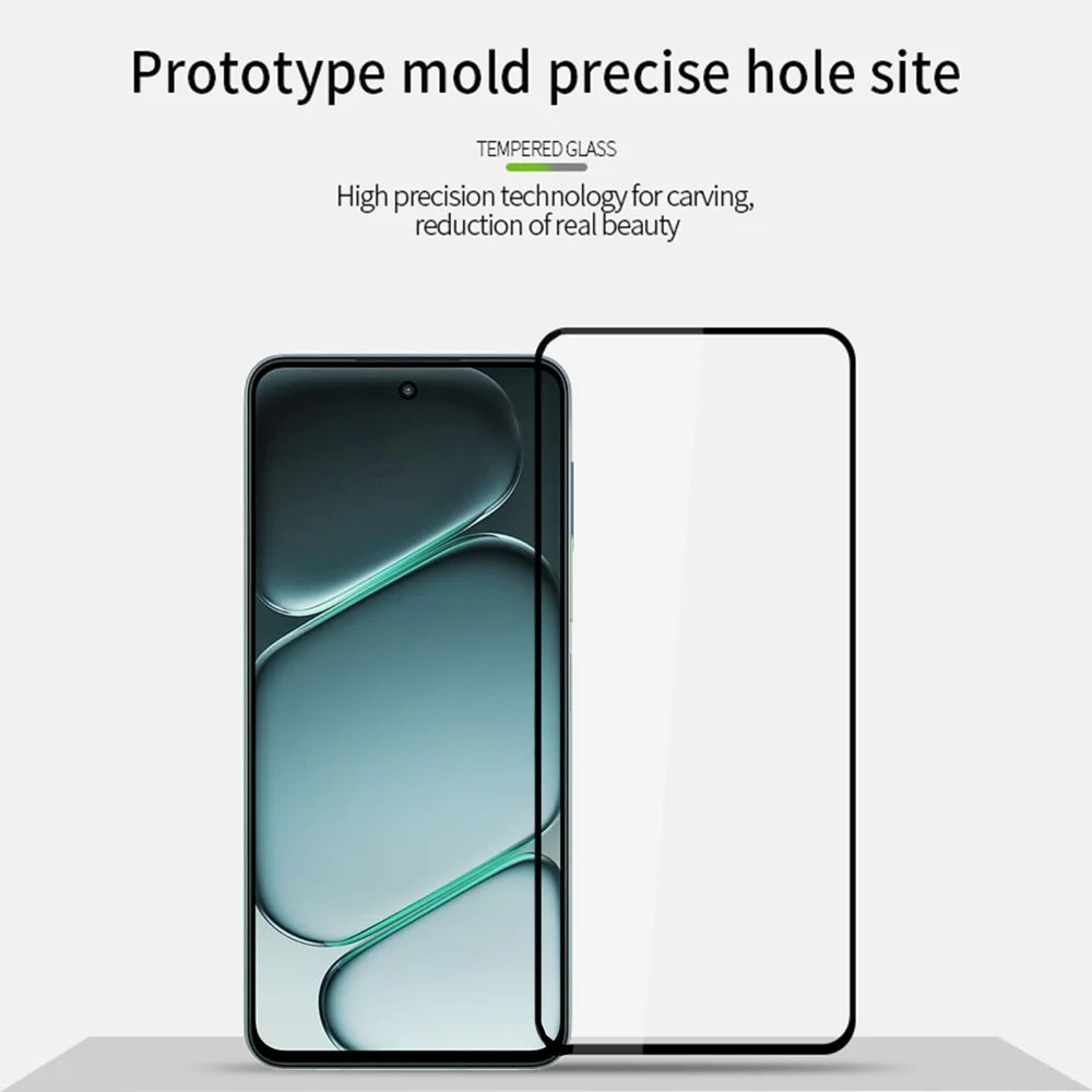 PINWUYO for OnePlus Turbo 6X 5G Tempered Glass Film  JK Series-2 9H Full Glue Full Screen Protector - Black - 3