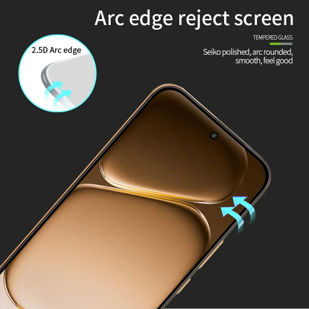 PINWUYO for OnePlus Turbo 6X Pro 5G Tempered Glass Film  JK Series-2 9H Full Glue Full Screen Protector - Black - 2