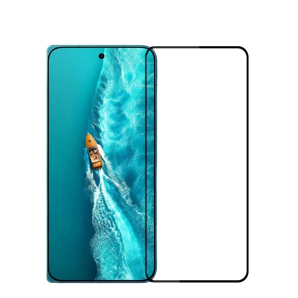 MOFI for vivo X Fold6 5G Screen Protector 9H Full Glue Full Coverage High Aluminum-Silicon Glass Film - Black - 1