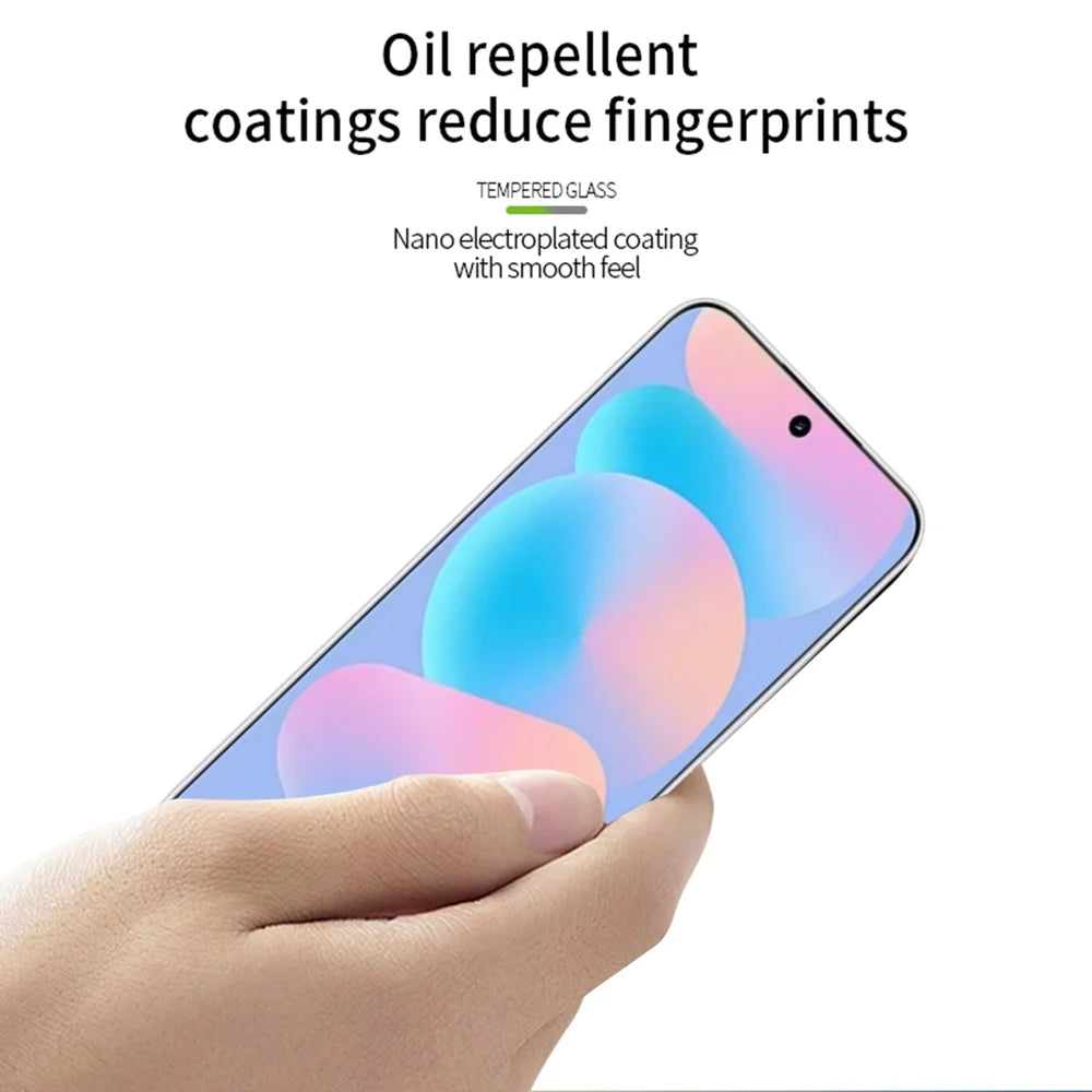 MOFI for Huawei nova 16z 5G Screen Protector 9H Full Glue Full Coverage High Aluminum-Silicon Glass Film - Black - 4