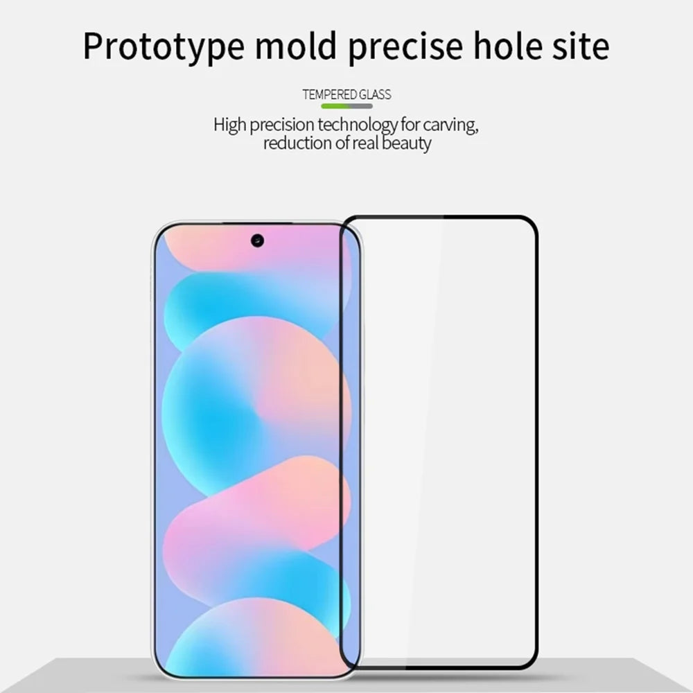MOFI for Huawei nova 16 5G Screen Protector 9H Full Glue Full Coverage High Aluminum-Silicon Glass Film - Black - 3