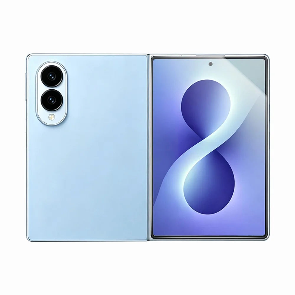 RURIHAI For Samsung Galaxy Z Fold8 Screen Protector 0.26mm 2.5D Full Glue High Aluminium Silicon Glass Film (NOT Complete Covering) - 2