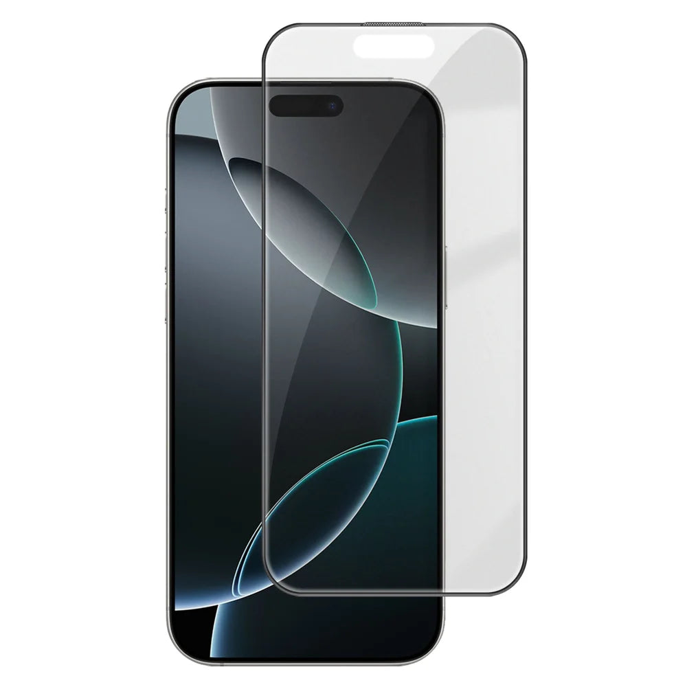 For iPhone 16 Pro Screen Protector Anti-Glare Matte Anti-Fingerprint Tempered Glass Film - Transparent - 1
