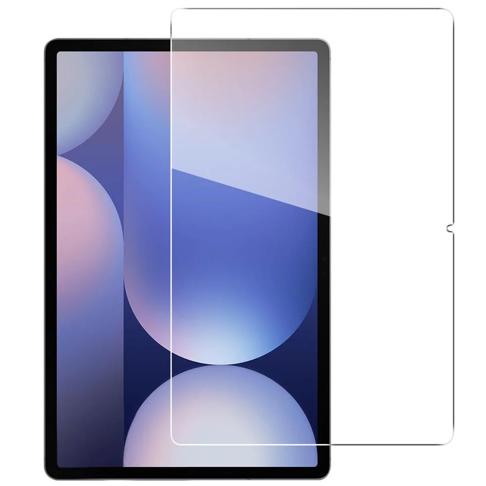 For Samsung Galaxy Tab S12+ Tempered Glass Screen Protector 2.5D Straight Edge Full Screen Film, Full Glue - Transparent - 1