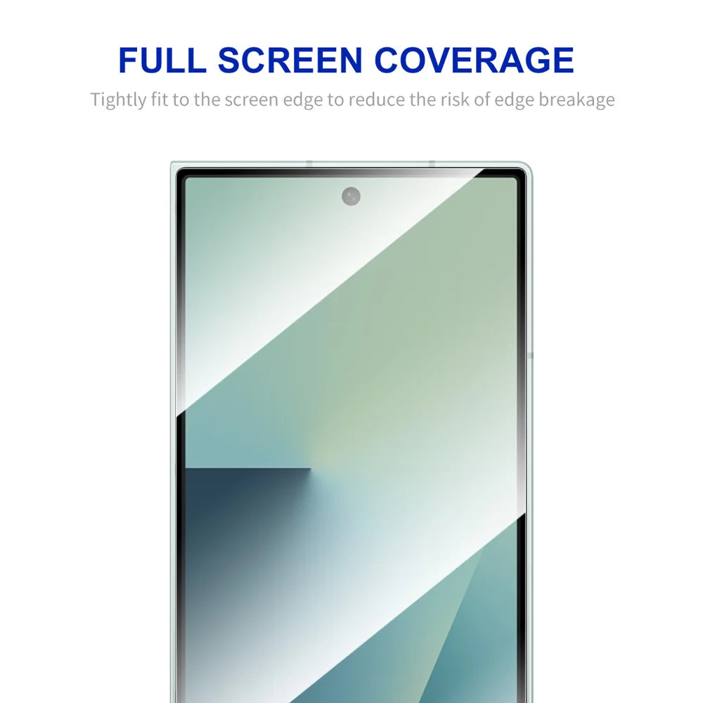 HAT PRINCE for Samsung Galaxy Z Fold8 Ultra ENKAY  5Pcs Screen Protector 0.26mm Silk Printing High Aluminium-Silicon Glass Film - Transparent - 2