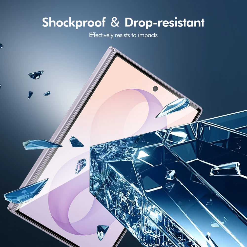 HAT PRINCE for Samsung Galaxy Z Fold8 ENKAY  10Pcs Screen Protector Full Glue Silk Printing Complete Covering - Transparent - 4
