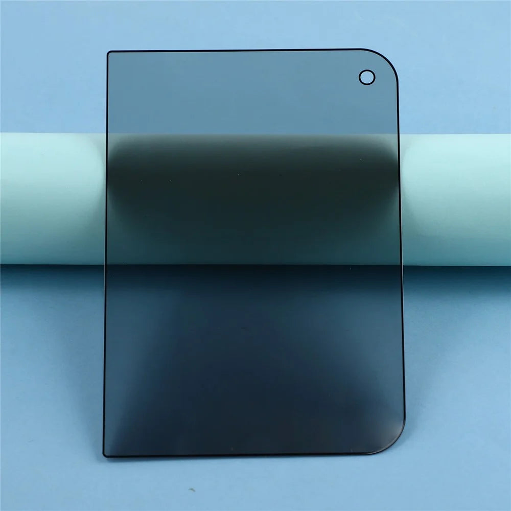 For iPhone Fold Anti-Peep Tempered Glass Full Covering Silk Printing Screen Protector - 4