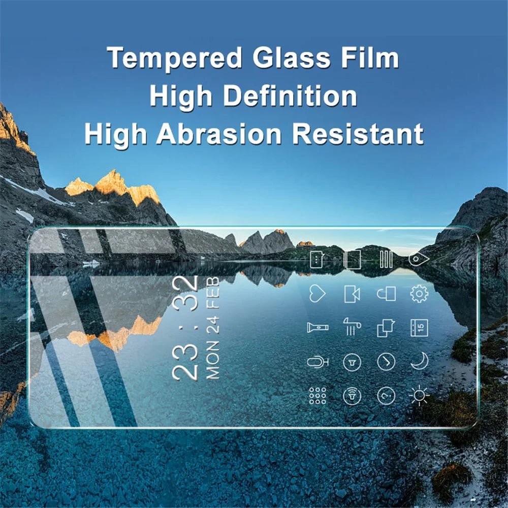 IMAK H Series for Samsung Galaxy A34 5G Ultra Clear Anti-explosion Tempered Glass Film Phone Screen Protector - 4