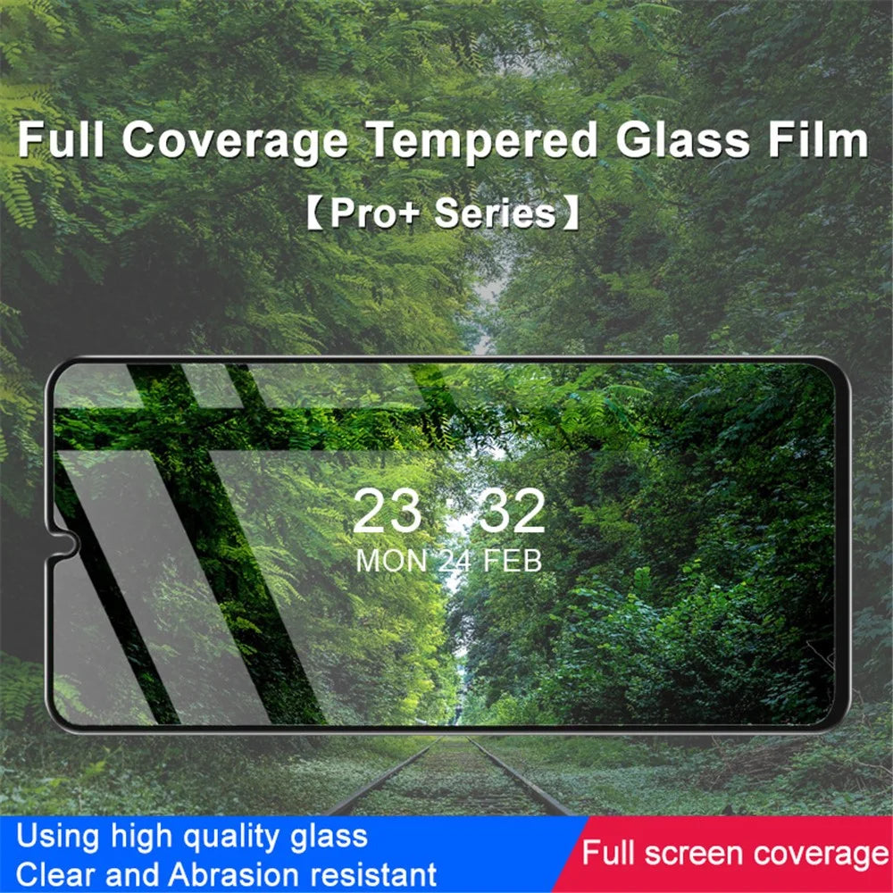 IMAK Pro+ Series for Samsung Galaxy A34 5G Full Covering Screen Protector Sensitive Touch Ultra Clear Tempered Glass Film - 5