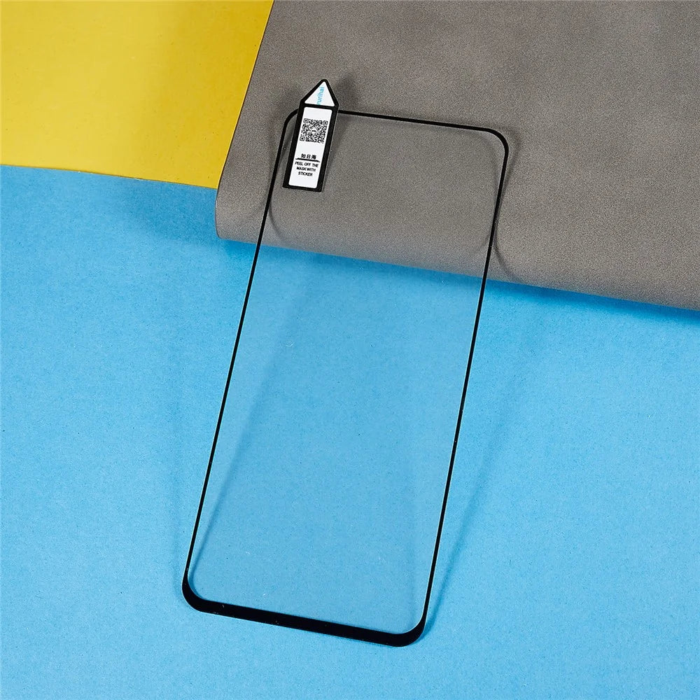 RURIHAI for Oppo Reno8 T 4G High Aluminum-silicon Glass Screen Protector 0.26mm 9H Anti-explosion 2.5D Secondary Hardening Full Screen Film - 4