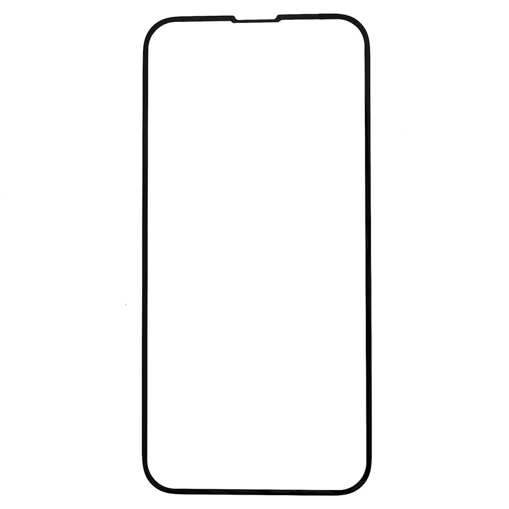 RURIHAI For iPhone 14 / 13 / 13 Pro 6.1 inch HD Clear AGC Glass Screen Protector 0.26mm 3D Carbon Fiber Edge Anti-scratch Screen Film - 2