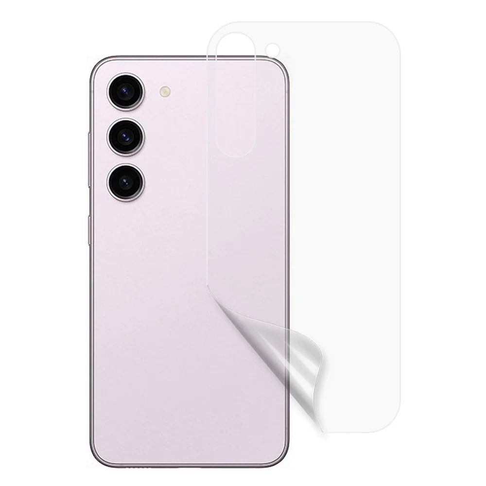 For Samsung Galaxy S22+ 5G / S23+ Soft TPU Mobile Phone Backside Film Anti-Dust Phone Back Protector Cover - 1