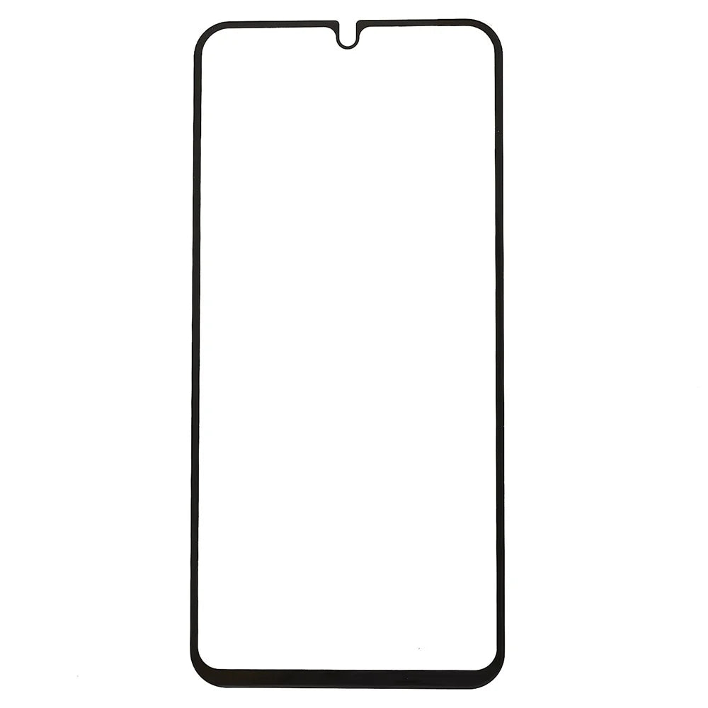 For Samsung Galaxy A34 5G Silk Printing Screen Protector Black Edge Clear Tempered Glass Film - 2