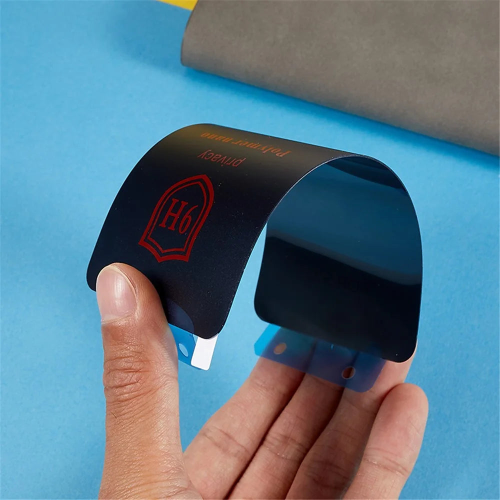 For Samsung Galaxy S22 5G / S23 Anti-spy Screen Protector Silicon Carbide Full Cover Anti-explosion Film (Support Fingerprint Unlock) - 7