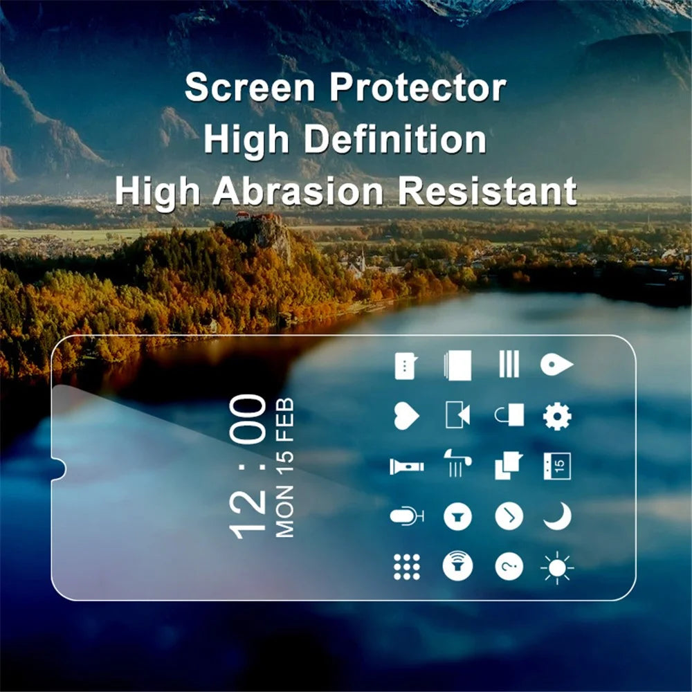 IMAK ARM Series for Motorola Moto E13 4G Phone Screen Protector Anti-explosion Clear Soft TPU Screen Film (Not Complete Covering) - 2