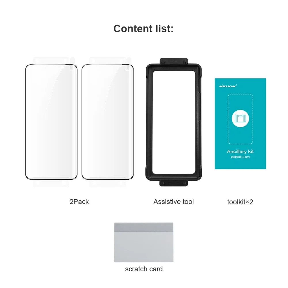 NILLKIN 2Pcs / Set For OnePlus 11 5G PMMA Phone Screen Protector 3D Curved Anti-Shock Full Glue Full Screen Protective Film - 7