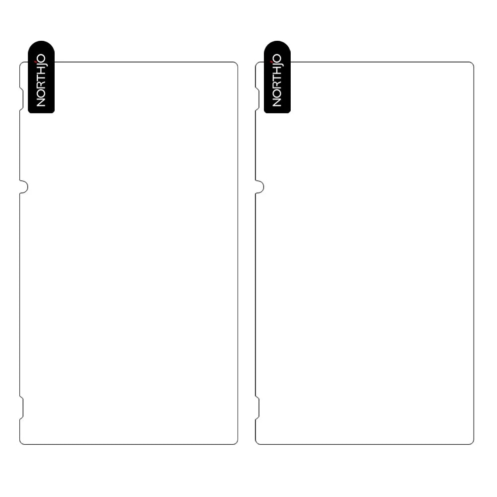 NORTHJO 2Pcs / Set A+ For Nintendo Switch Tempered Glass Screen Protector 0.3mm 2.5D Anti-scratch Film - Transparent - 2