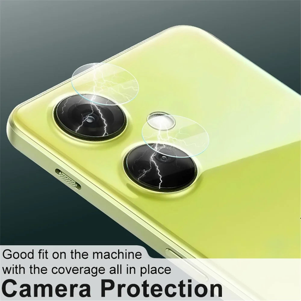IMAK 1 Set Tempered Glass Camera Cover for OnePlus Nord CE 3 Lite 5G / Nord N30 5G HD Clear Dustproof Camera Lens Film - 3