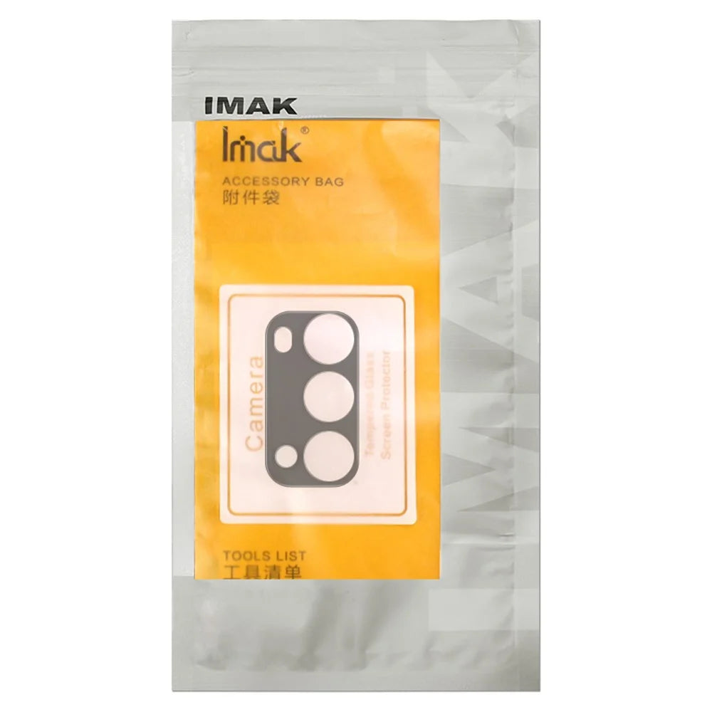 IMAK Camera Lens Protector for Google Pixel 7a , Bubble-free Installation Tempered Glass Film (Black Version) - 6