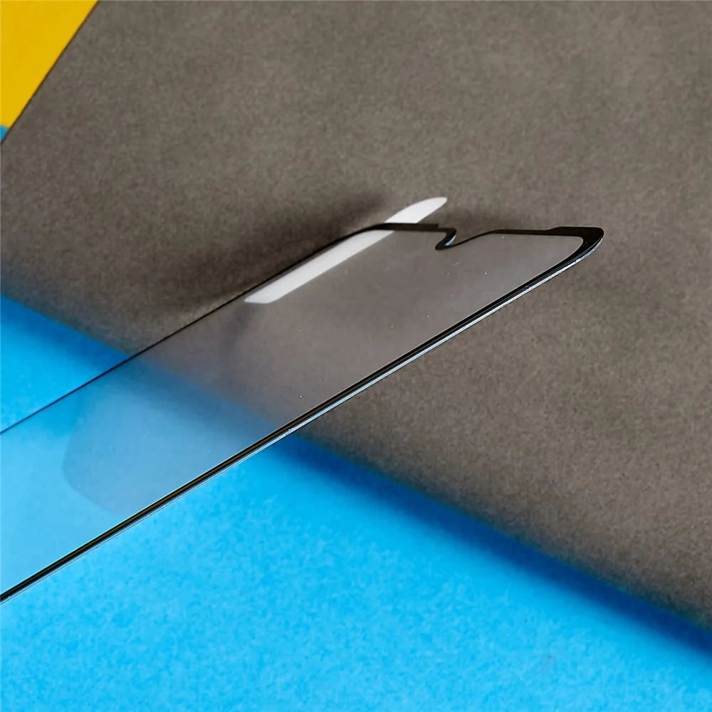 For Realme C33 2023 4G / C33 4G Silk Printing Tempered Glass Film Full Glue Phone Screen Protector - 7