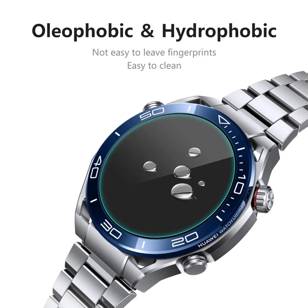 ENKAY HAT PRINCE 2PCS HD Clear Screen Film for Huawei Watch Ultimate , 9H 0.2mm High Aluminum-silicon Glass Protector - 4