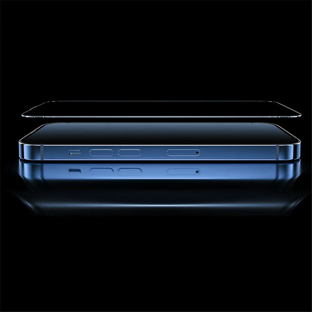 WEKOME King Kong Vacha Series For iPhone 13 / 13 Pro / 14 Anti-Spy High Aluminum-silicon Glass Screen Protector 9D Curved Screen Film - 3