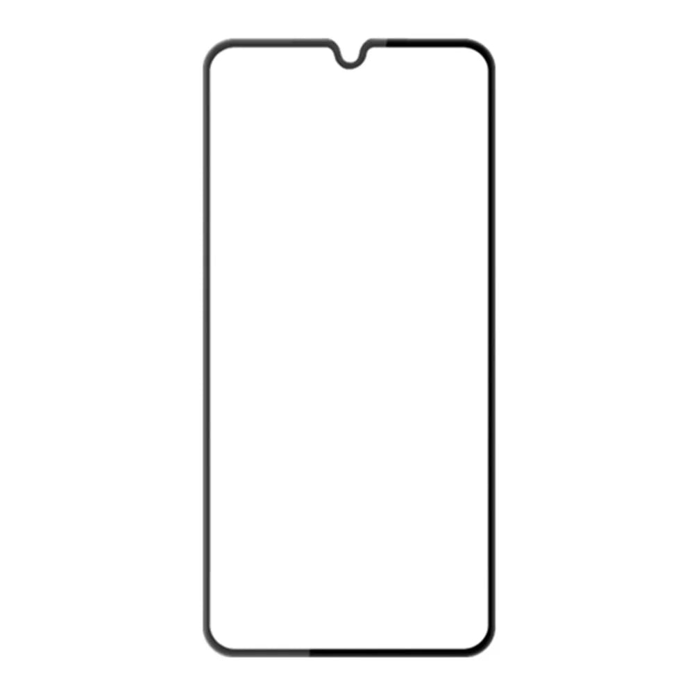 AMORUS 2Pcs For Samsung Galaxy A24 4G (162.1 x 77.6 x 8.3mm) Silk Printing Phone Full Screen Protector Full Glue Tempered Glass Film - Black - 2