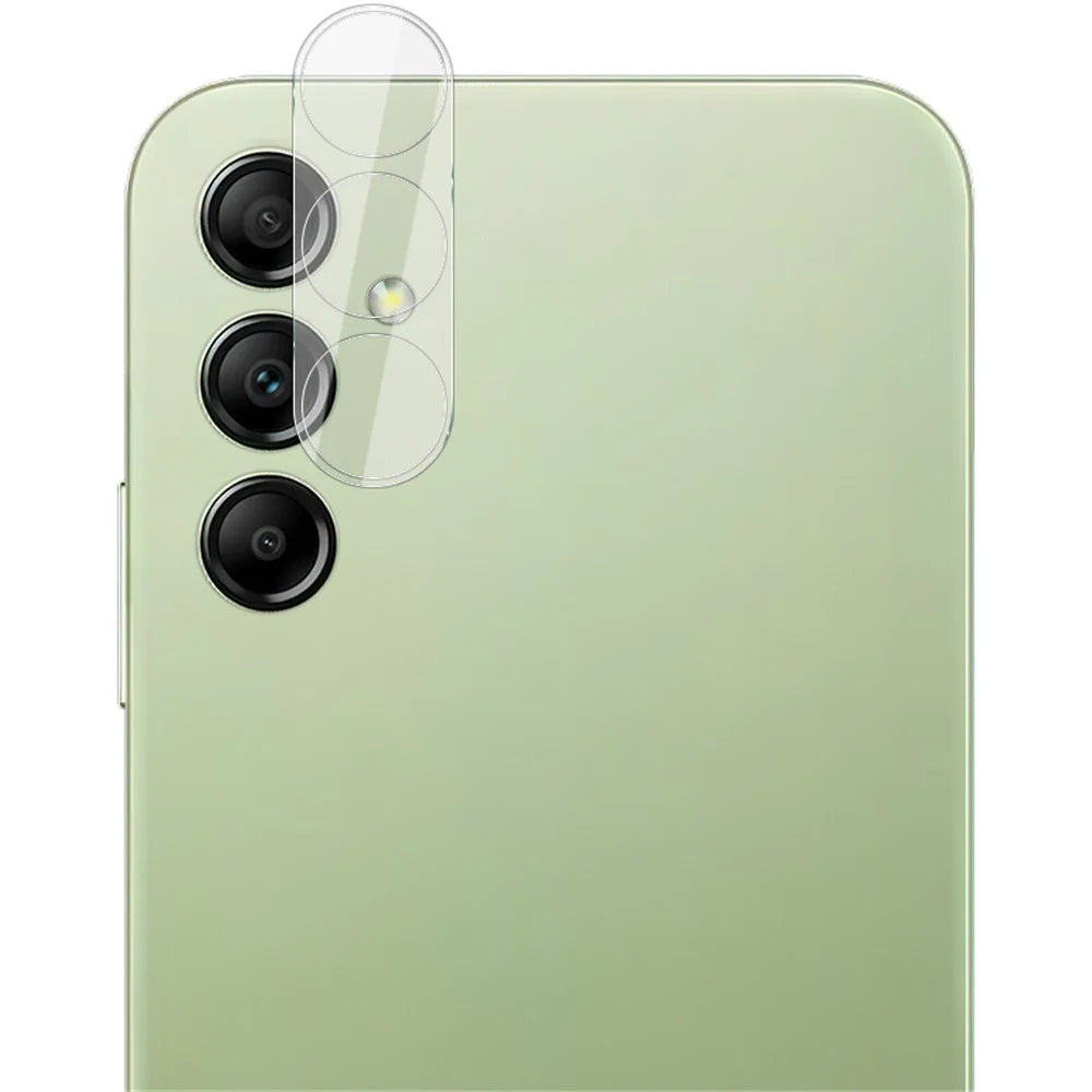 IMAK For Samsung Galaxy A24 4G (162.1 x 77.6 x 8.3mm) Tempered Glass Lens Protector Acrylic Lens Cap HD Clear Integrated Lens Film - 1