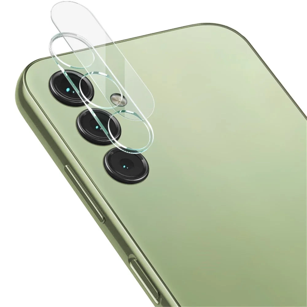 IMAK For Samsung Galaxy A24 4G (162.1 x 77.6 x 8.3mm) Tempered Glass Lens Protector Acrylic Lens Cap HD Clear Integrated Lens Film - 2
