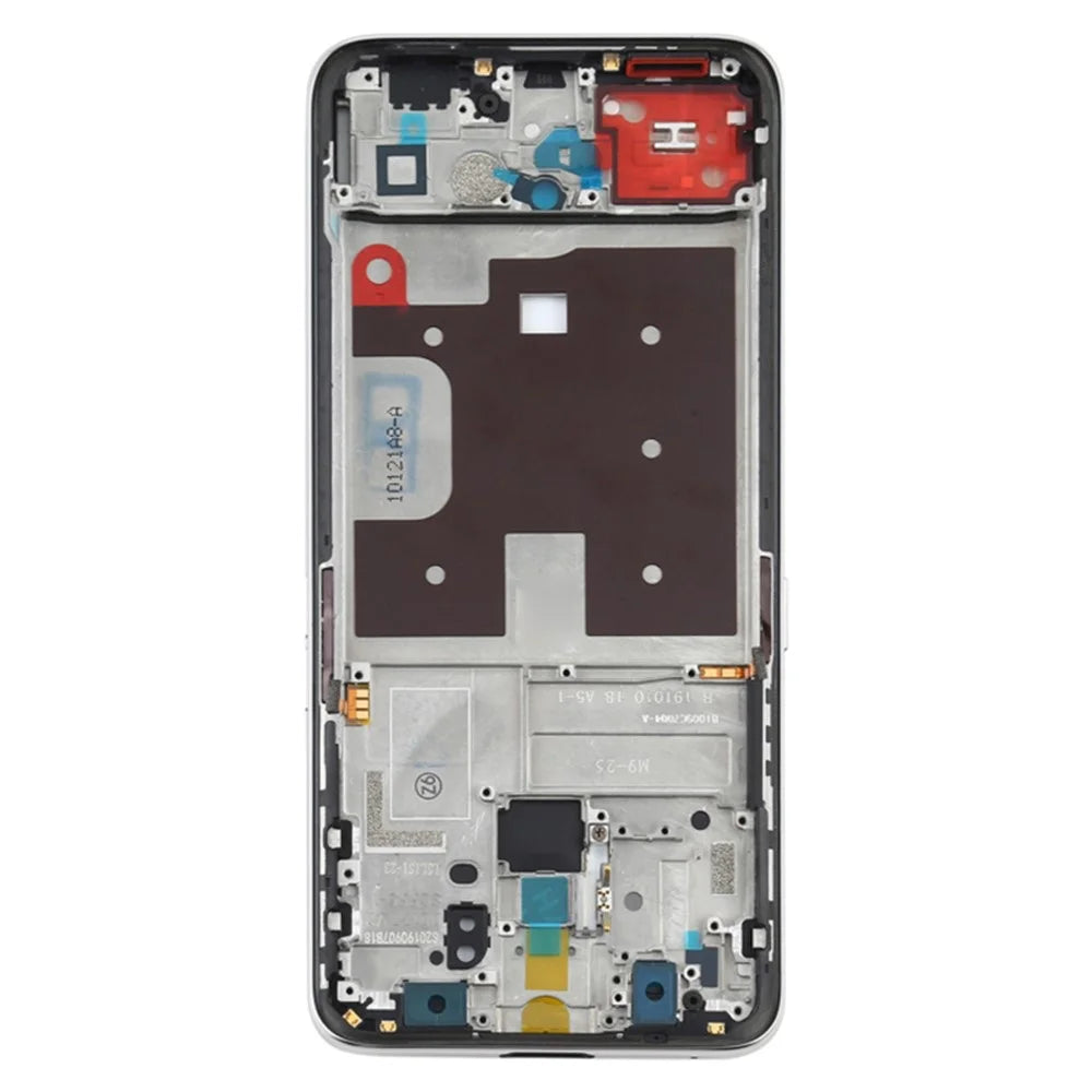 For OPPO Reno2 Z / Reno2 F Middle Plate Frame Repair Part (A-Side) (without Logo) - White - 3