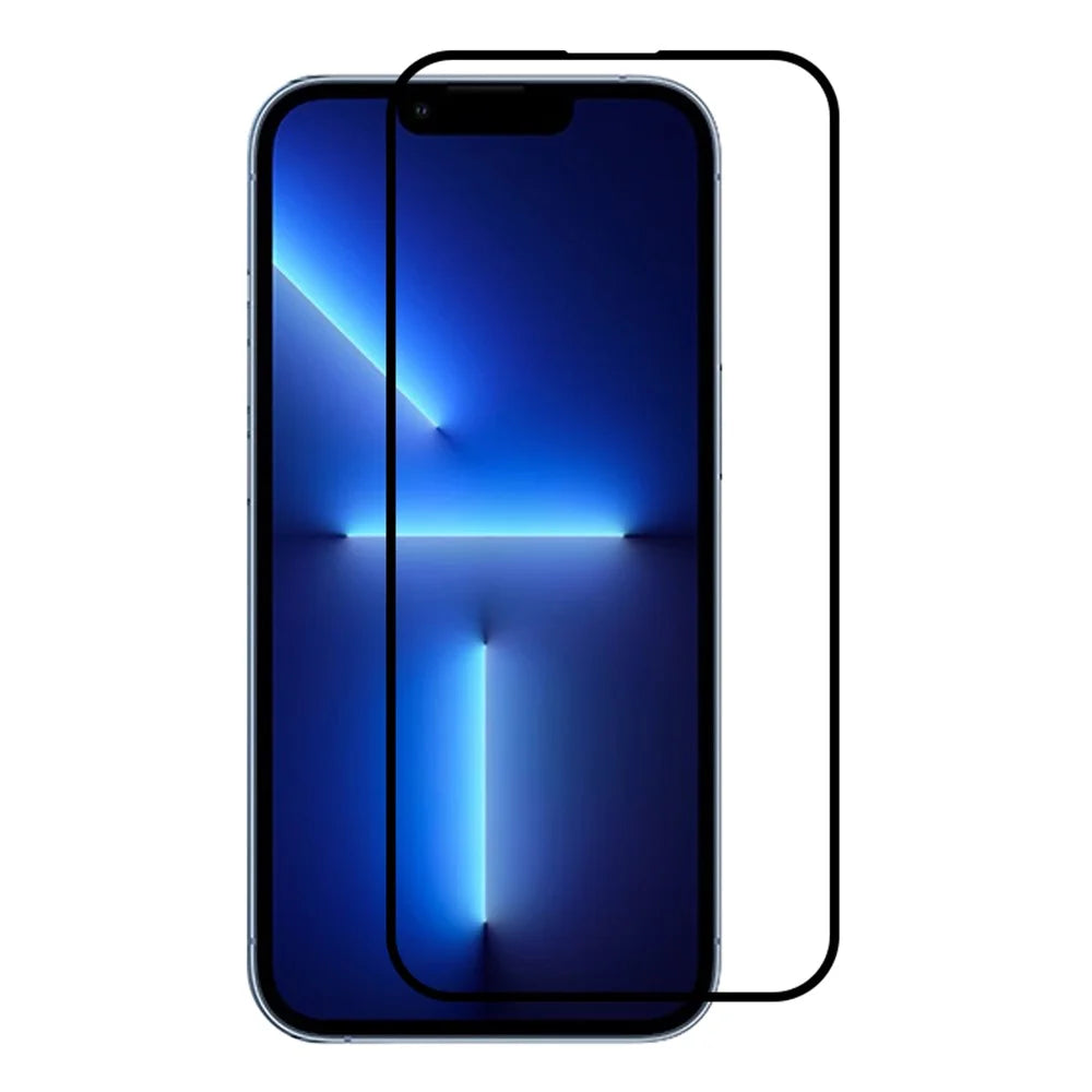 RURIHAI Screen Protector for iPhone 15 High Aluminum-silicon Glass Full Glue Secondary Hardening Film - 1