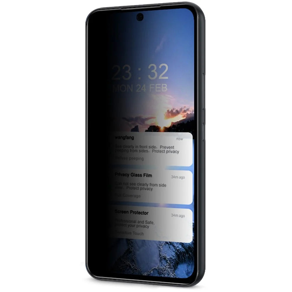 IMAK For Samsung Galaxy A54 5G Anti-spy Phone Screen Protector Privacy Protection Tempered Glass Full Cover Film - 6