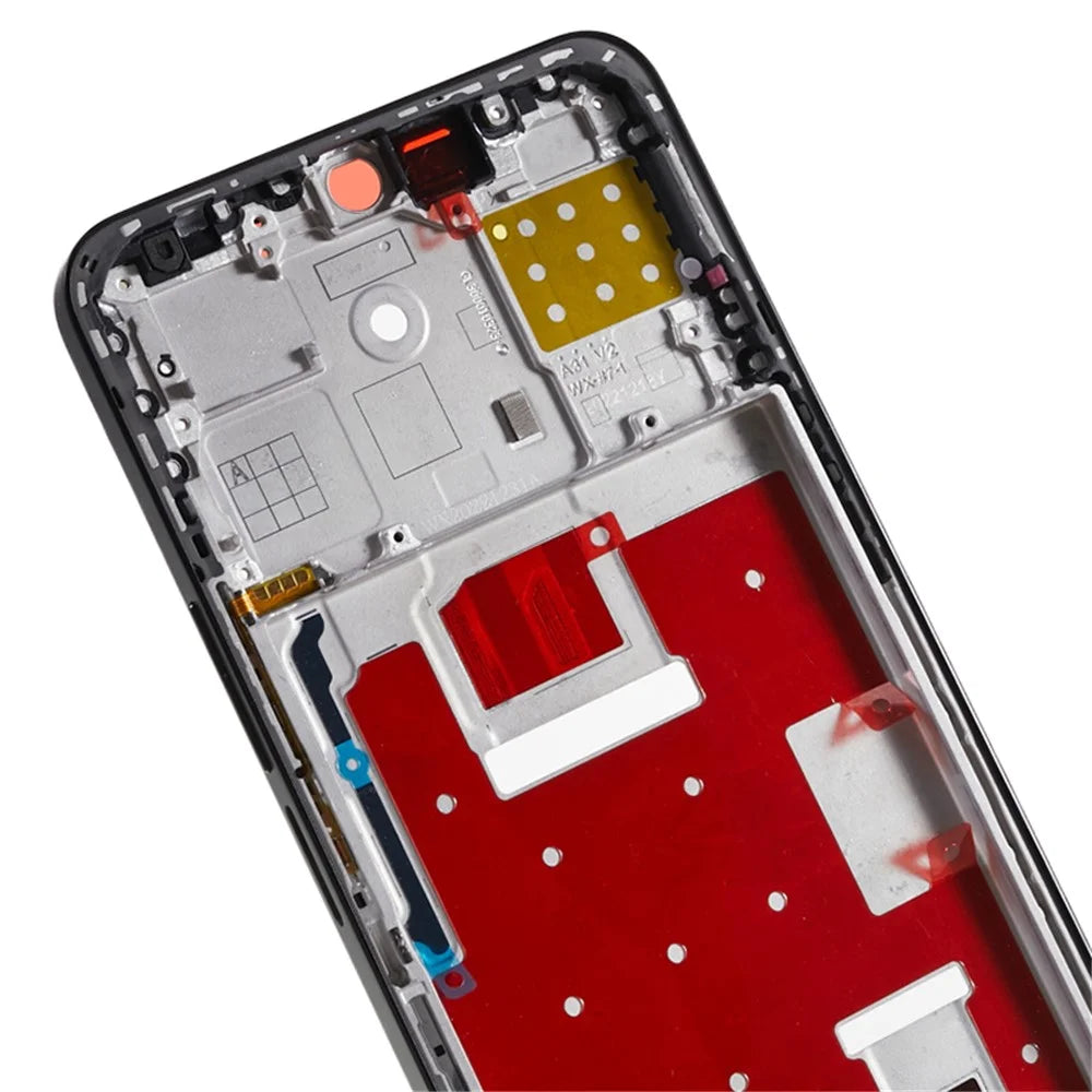 For Honor X8a 4G CRT-LX1 CRT-LX2 CRT-LX3 OEM Middle Plate Frame Phone Spare Part (without Logo) - Midnight Black - 6