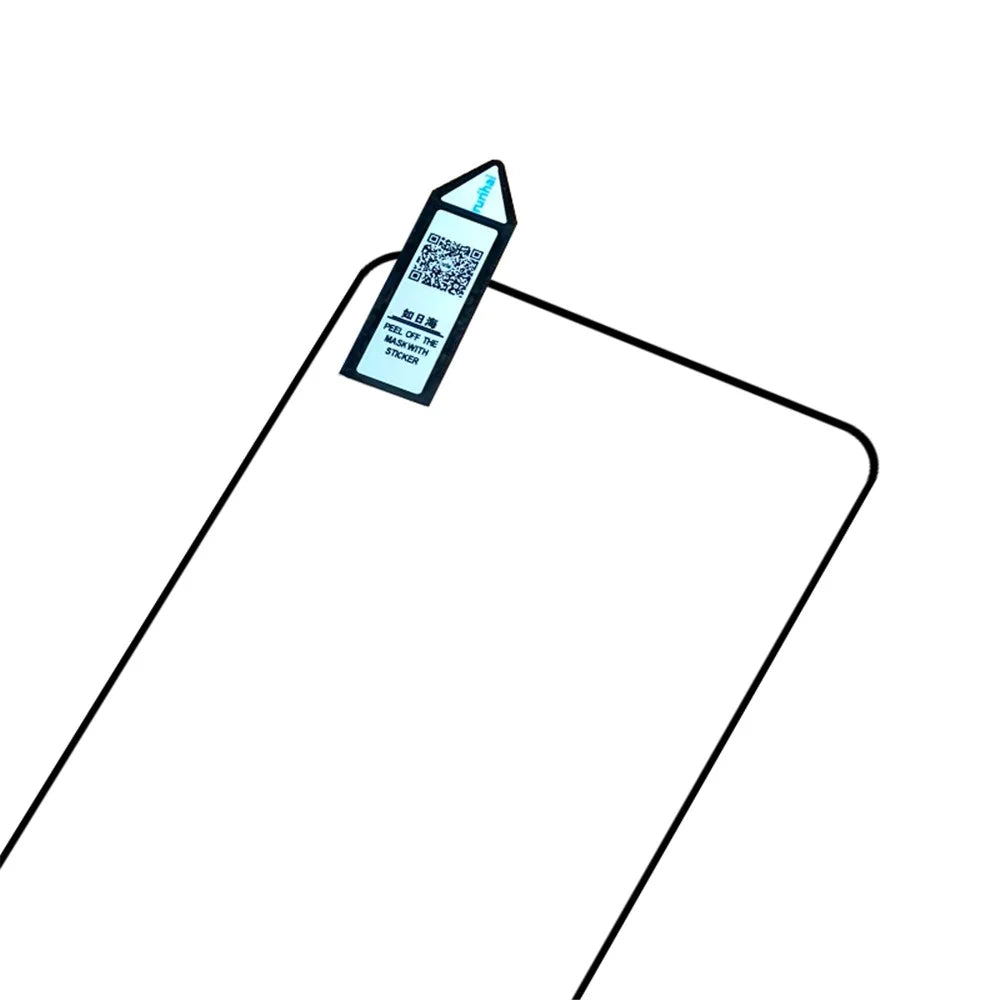 RURIHAI 10Pcs 2.5D 0.26mm Screen Protector for OnePlus Nord 3 5G / Ace 2V , High Aluminum-silicon Glass Secondary Hardening Film - 6