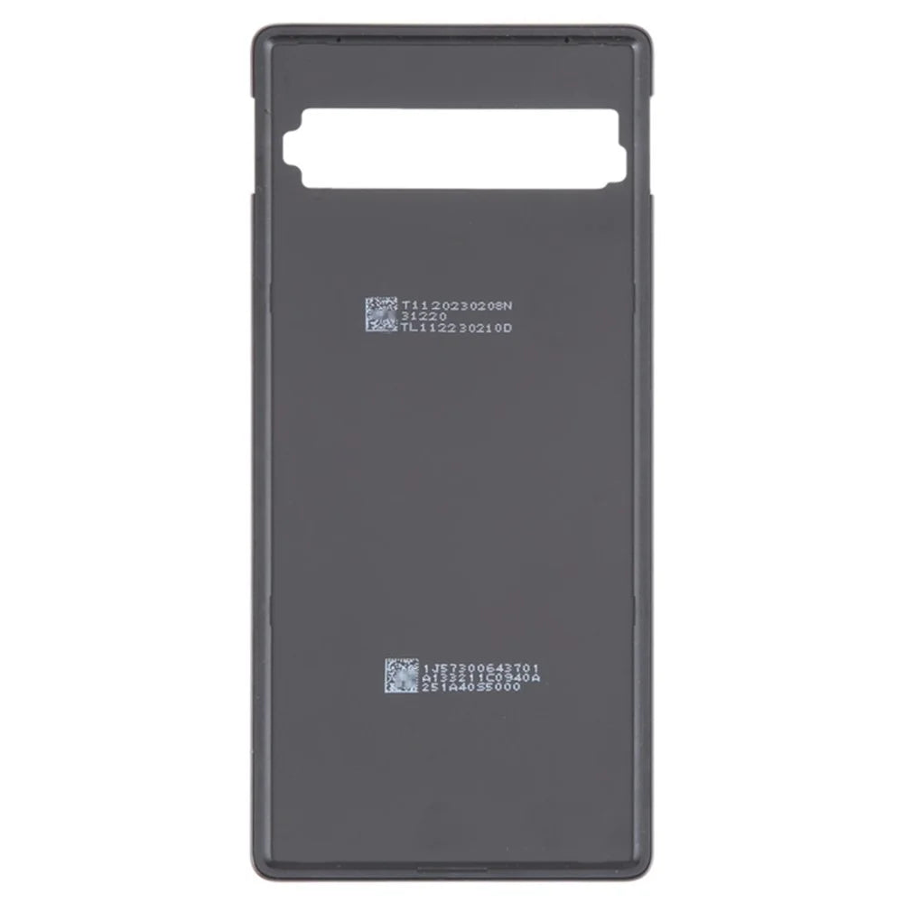 For Google Pixel 7a GWKK3 / GHL1X / G0DZQ / G82U8 OEM Back Battery Housing Cover Replacement Part - Black - 3