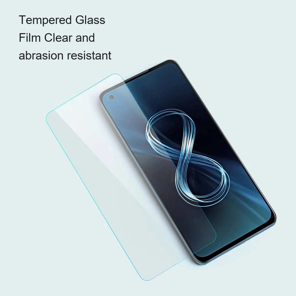 AMORUS For Asus ROG Phone 7 5G Clear Screen Protector 2.5D Arc Edge High Aluminum-silicon Glass Film - 5