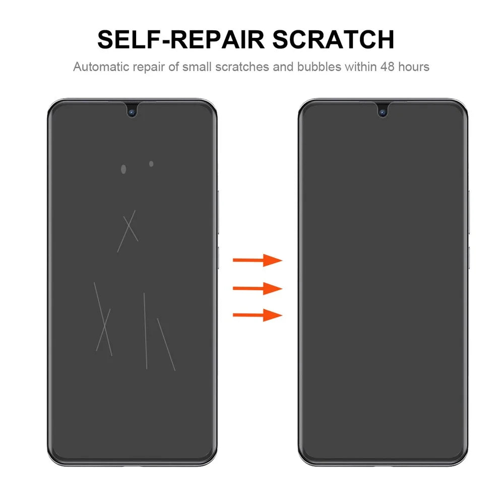 ENKAY HAT PRINCE 2PCS Screen Protector for Samsung Galaxy A14 5G / A14 4G / M14 5G Complete Cover TPE+PET+TPU Hydrogel Film (Full Glue) - 3