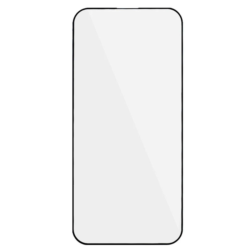 For iPhone 15 Plus Silk Printing High Aluminium-silicon Glass Film Anti-static Full Glue Full Screen Protector - 2
