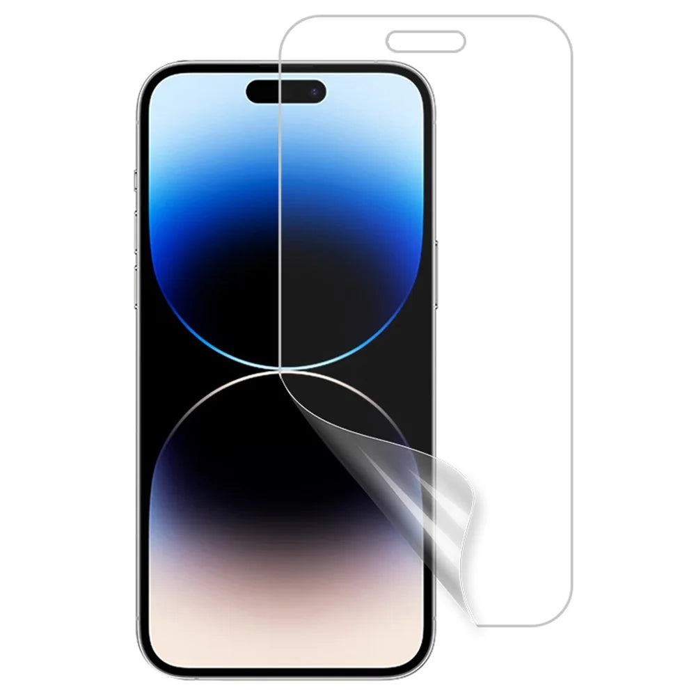 For iPhone 15 Pro Max / 15 Plus Nano Matte PET Full Cover Screen Protector Explosion-proof Screen Film - 1