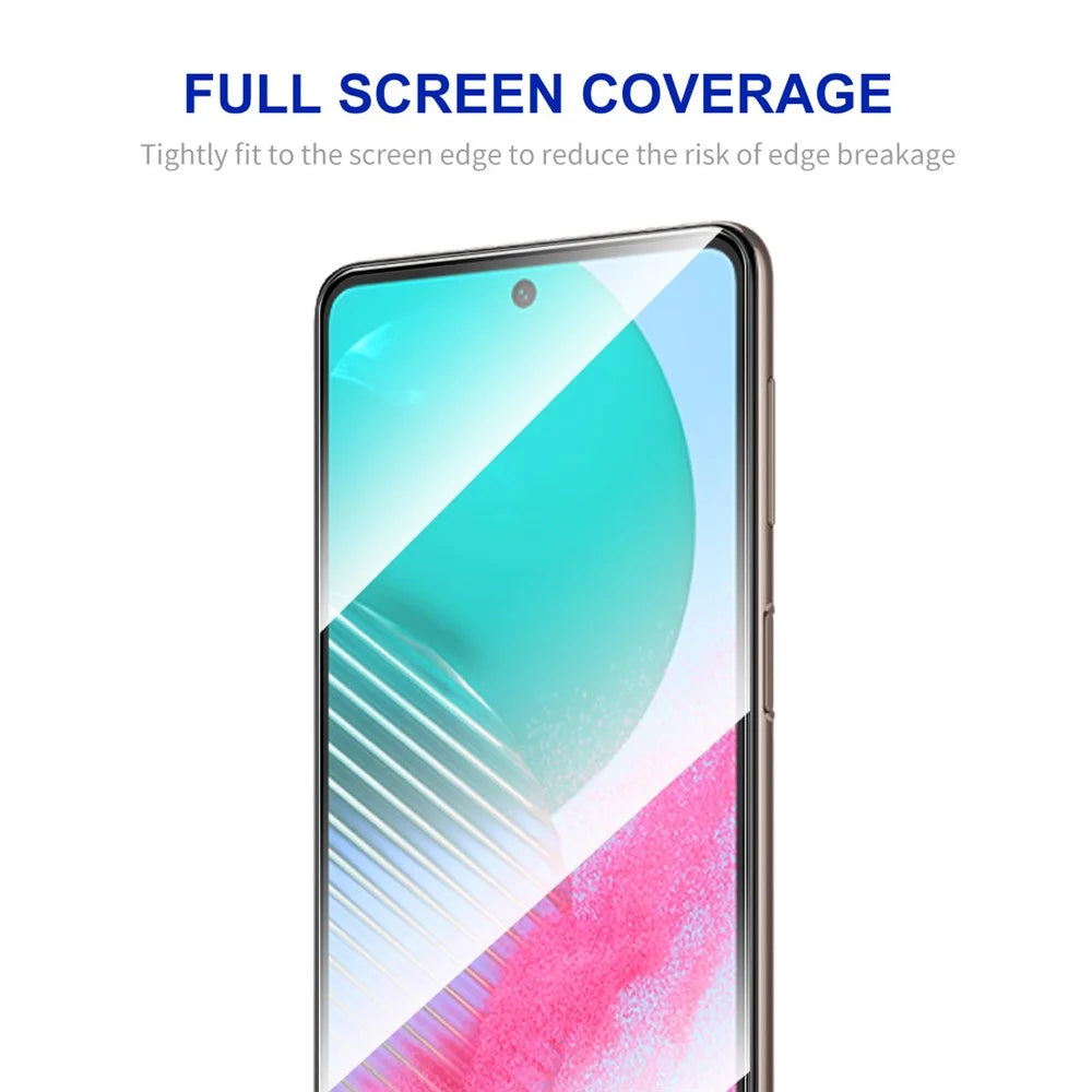 ENKAY HAT PRINCE 2Pcs Silk Printing 9H 2.5D Film for Samsung Galaxy M54 5G / F54 5G 0.26mm High Aluminium-silicon Glass Screen Protector - 2