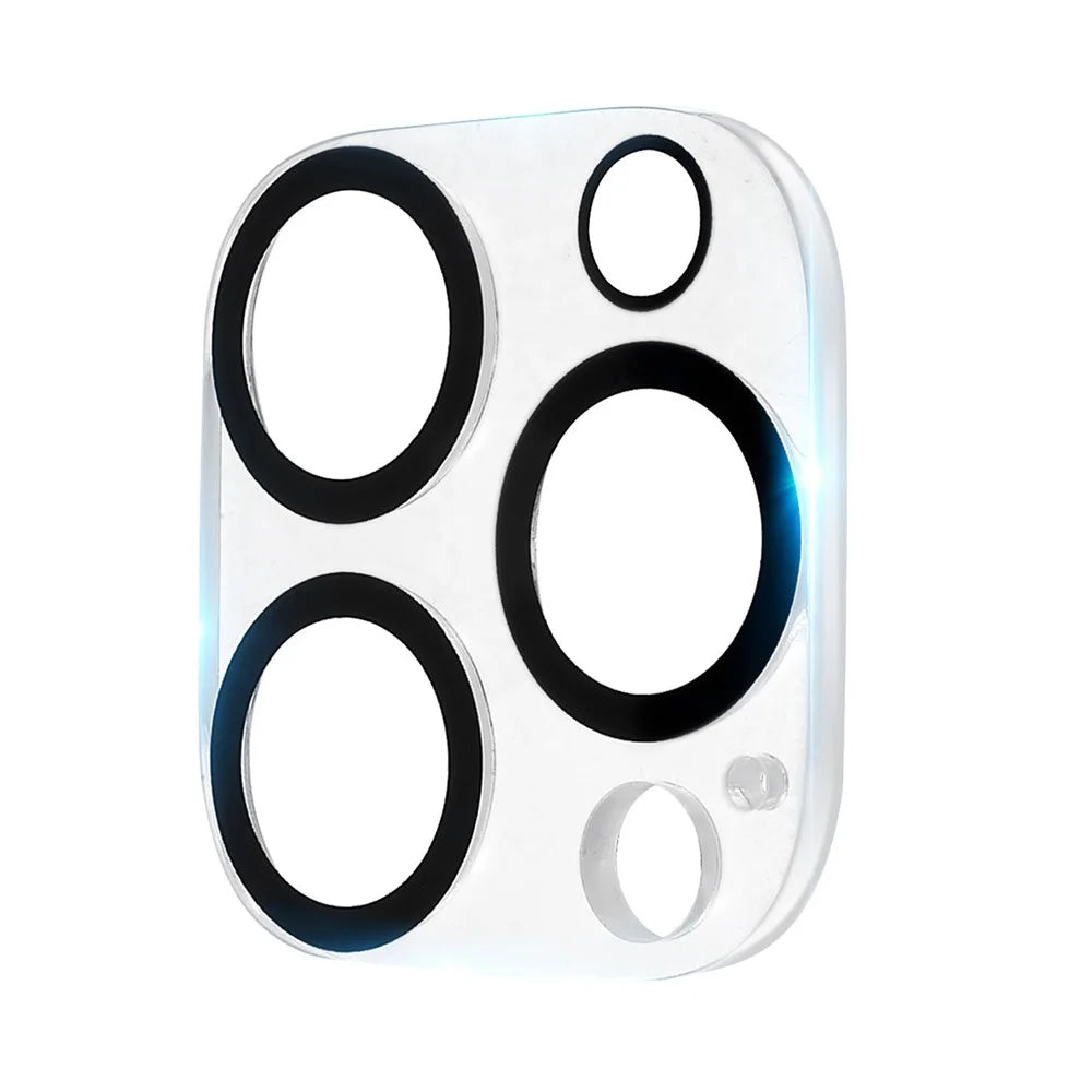 Camera Lens Protector for iPhone 15 Pro / 15 Pro Max , Silk Printing Tempered Glass Rear Camera Lens Cover Film - 2