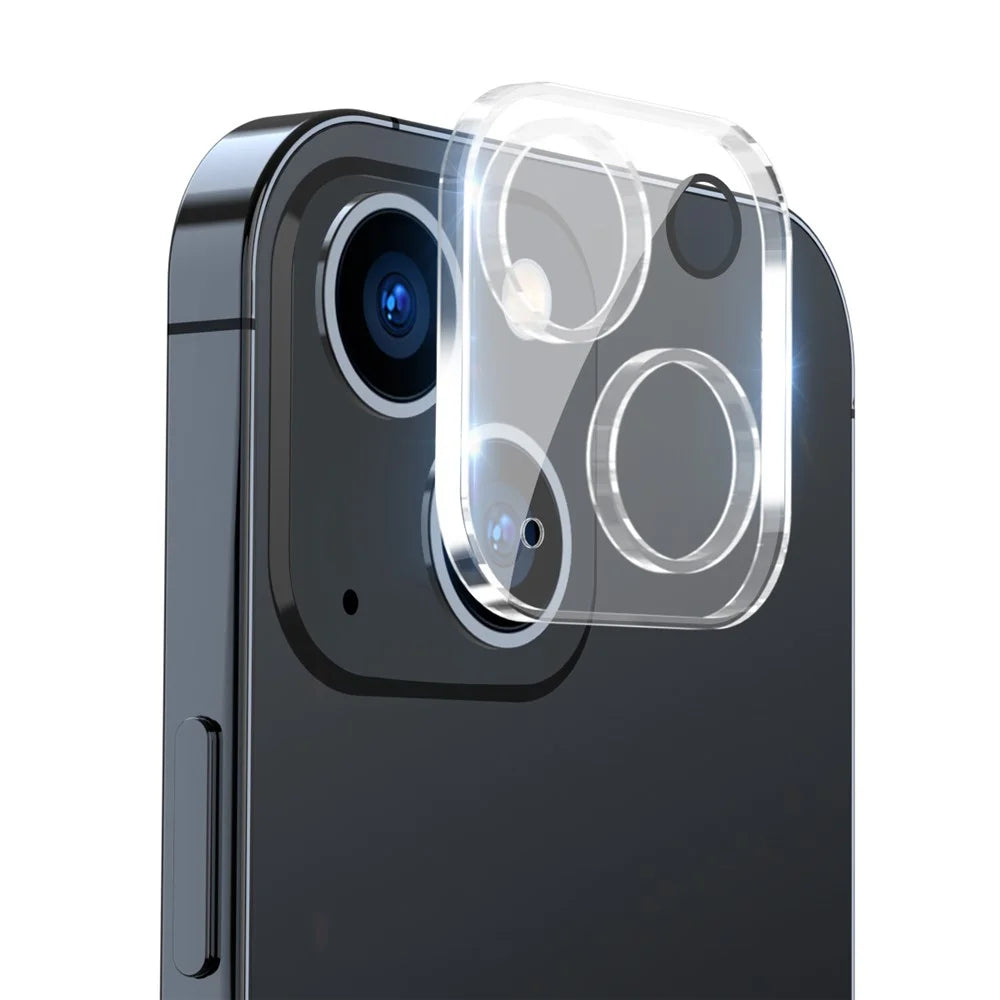 ENKAY HAT PRINCE For iPhone 15 / 15 Plus Camera Lens Protector Tempered Glass Scratch-Resistant Camera Cover Film - 1