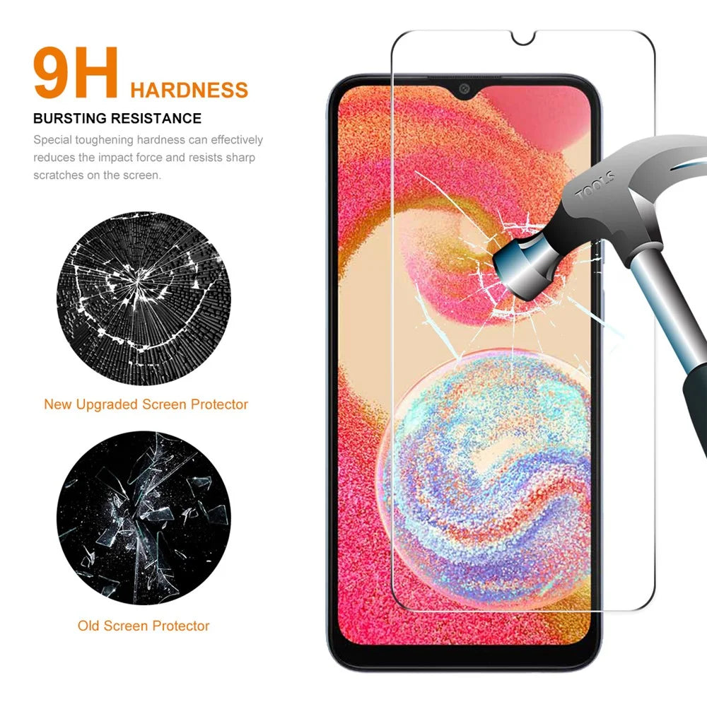ENKAY HAT PRINCE For Samsung Galaxy A04e 4G / F04 4G / M04 4G 0.26mm Screen Protector 9H 2.5D High Aluminium-silicon Glass Film - 2
