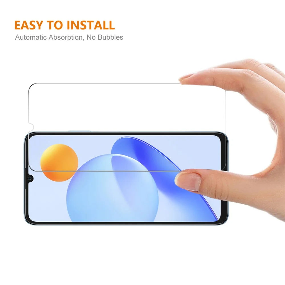 ENKAY HAT PRINCE 2Pcs High Aluminium-silicon Glass Film for Honor Play7T 5G / Play6T 0.26mm 9H 2.5D Screen Protector - 4