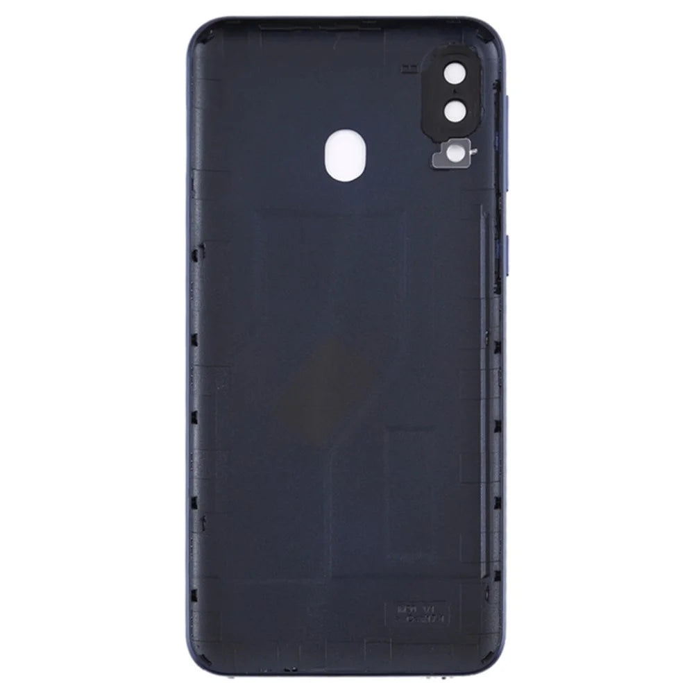For Samsung Galaxy M20 M205 Battery Housing with Camera Lens Cover - Blue - 3