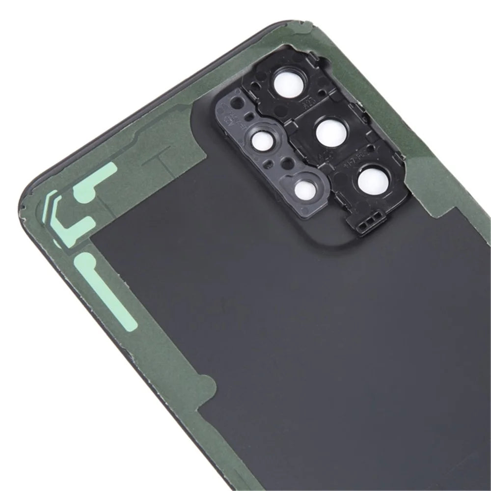 For Samsung Galaxy A23 5G (Global Version) A236 OEM Battery Housing with Adhesive Sticker + Camera Lens Cover - Black - 4