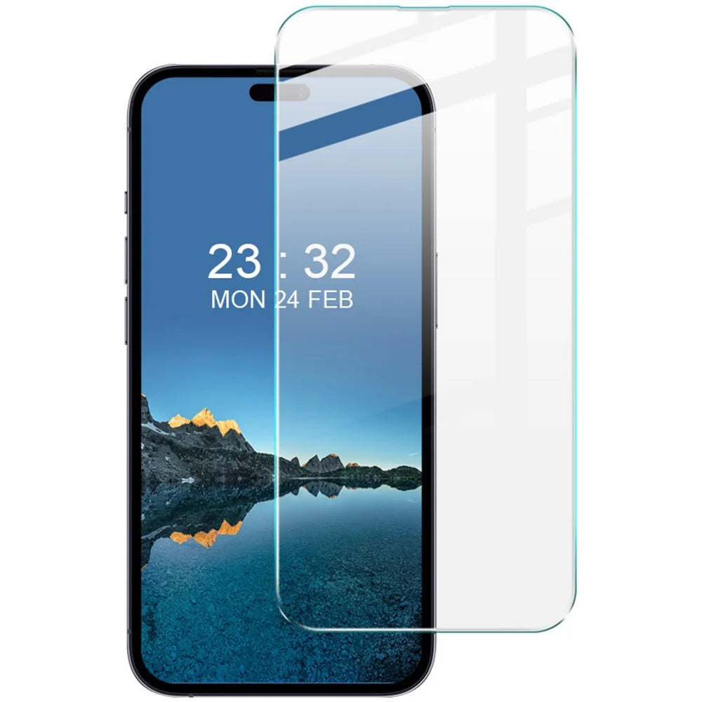 IMAK H Series For iPhone 15 Tempered Glass Screen Protector Anti-explosion Phone Screen Film - 1